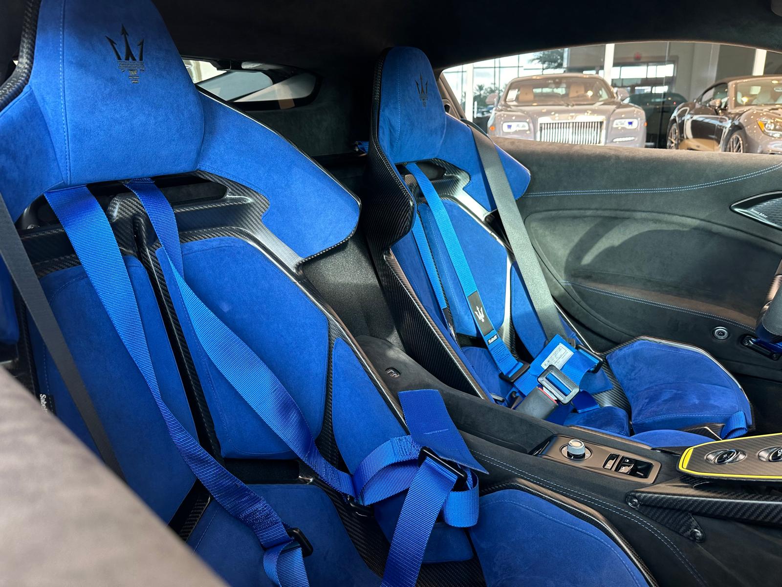 Detailed console and vents after an interior service